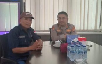 Ketua PJID Riau Silaturahmi ke Kapolres Inhil, Bahas Perang Melawan Narkoba