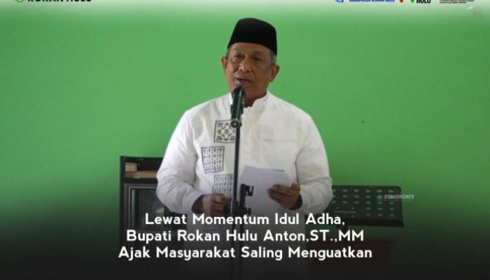 Pulang Kampung Saat Idul Adha, Bupati Anton Sampaikan Pesan Persaudaraan