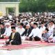 Sekda Riau Salat Iduladha di Masjid Raya Annur, Panitia Terima 8 Sapi dan 3 Kambing Kurban