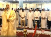 Ribuan Jemaah Padati Masjid Agung Islamic Center Rokan Hulu Saat Salat Iduladha
