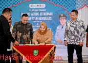 Bupati Kasmarni Resmikan Transformasi Digital Pelabuhan Roro Bengkalis