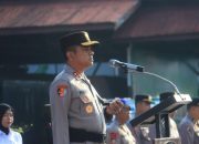 Kapolres Inhil Pimpin PTDH Dua Personel, Tegaskan Tak Ada Toleransi bagi Pelanggaran