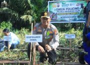 Peringati Hari Bhayangkara ke-80, Kapolres Inhil Pimpin Penanaman Mangrove di Terusan Kempas