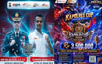 Kapolres Cup Rohul 2026 Jadi Ajang Pencarian Talenta Esport Muda Menuju Level Nasional