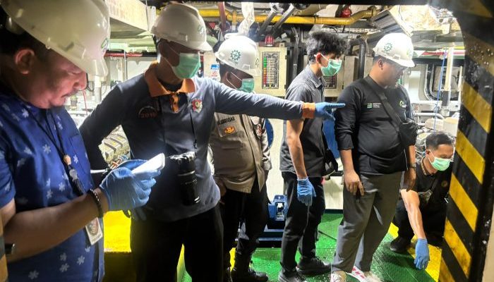 Polresta Banda Aceh Olah TKP Dugaan Ledakan di KMP Aceh Hebat 2, 15 Orang Alami Luka Bakar