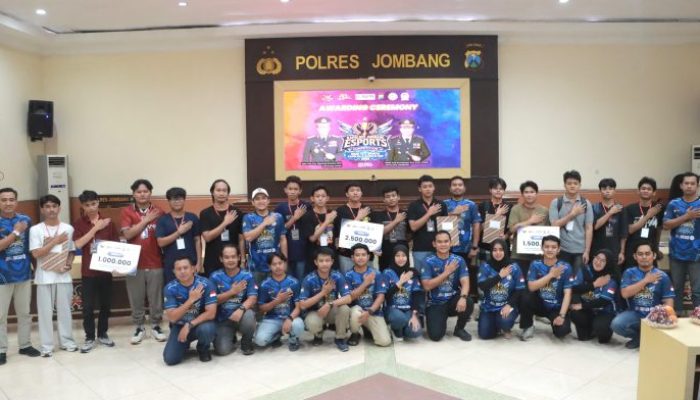 Turnamen Esport Mobile Legends Kapolres Jombang Cup Sukses Digelar, Tim Nightmare Juara