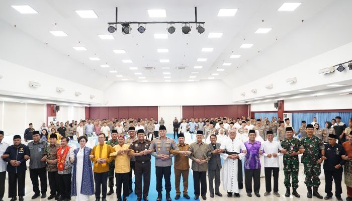 Doa Bersama Lintas Agama, Pemprov Riau Apresiasi Kinerja Polda Jaga Kamtibmas