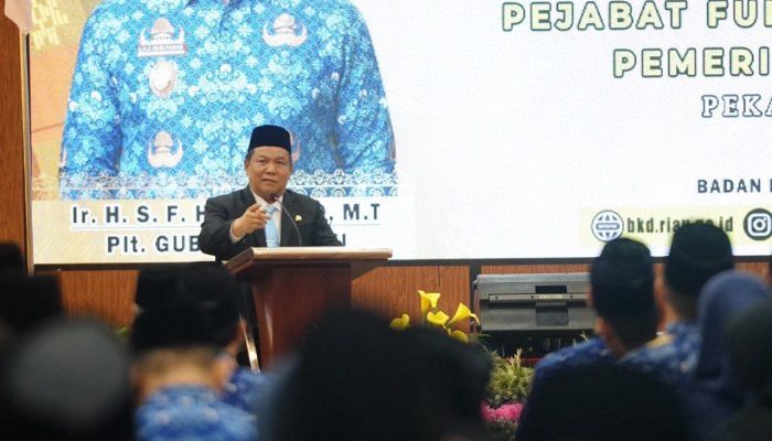 Plt Gubri SF Hariyanto Bebaskan PPPK Pemprov Riau dari Potongan Zakat Profesi