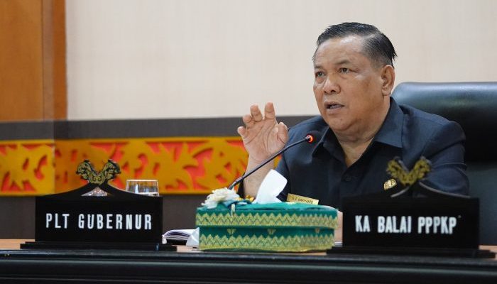 Rakor BSPS 2026, Plt Gubernur Riau Sebut Bantuan Rumah Dilengkapi Listrik dan Modal Usaha