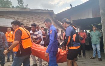 Kapal Pompong Tenggelam di Pelabuhan Tanjung Buton, Satu Korban Ditemukan Meninggal Dunia