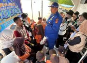 Program Kapal Baca Jangkau Desa Bantalan, Polres Inhil Perkuat Budaya Literasi di Wilayah Pesisir