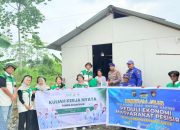 Wujud Kepedulian Polri, Satpolairud Inhil Kolaborasi dengan Mahasiswa UNRI Bantu Warga Pesisir