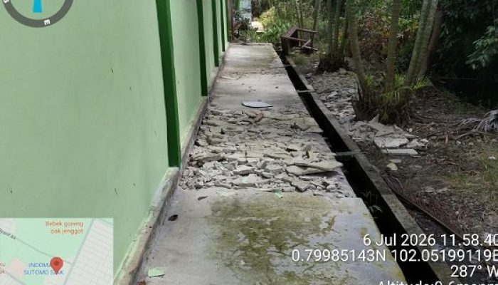 Proyek Rehabilitasi MAN 1 Siak Bernilai Miliaran Disorot, Sejumlah Temuan Lapangan Dipertanyakan