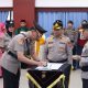 Kapolda Riau Pimpin Sertijab Dirintel, Kabid Humas dan Empat Kapolres