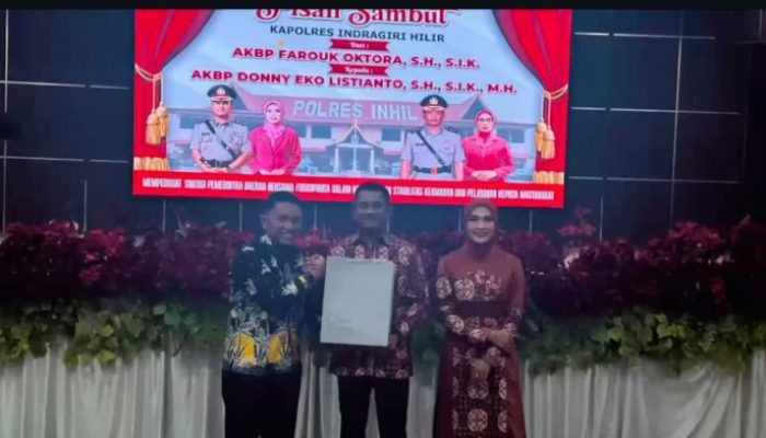 Pisah Sambut Kapolres Inhil, Forkopimda Perkuat Sinergi Jaga Kamtibmas