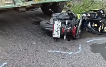 Diduga Rem Blong, Truk Kontainer Tabrak Sejumlah Kendaraan di Jombang, Dua Orang Tewas