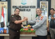 Polres Inhil Pererat Sinergitas dengan Kejari pada Peringatan Hari Bakti Adhyaksa ke-66