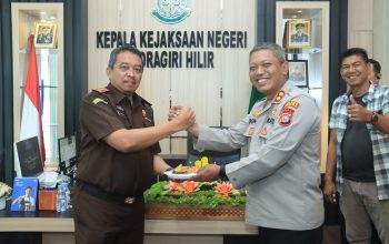 Polres Inhil Pererat Sinergitas dengan Kejari pada Peringatan Hari Bakti Adhyaksa ke-66