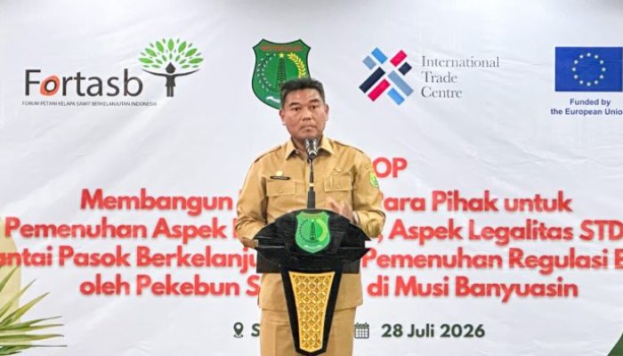 Muba Siap Jadi Percontohan Tata Kelola Sawit Berkelanjutan Berstandar Global