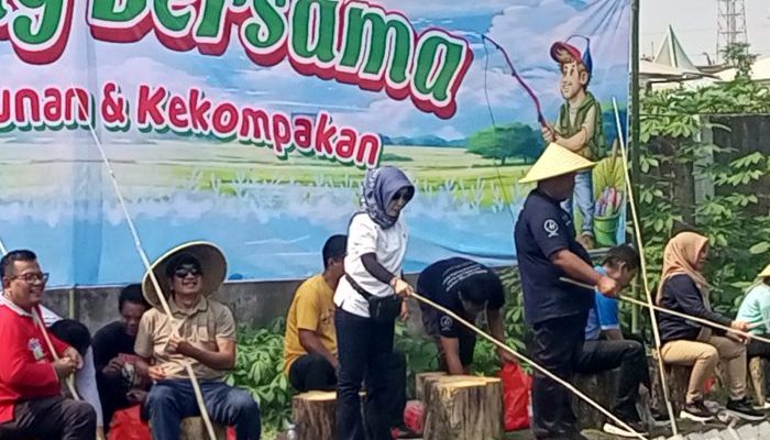 Sambut HUT ke-81 RI, Disdikbud Jombang Gelar Makan Ikan dan Mancing Bersama