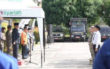 Pj Sekda Kuansing Pimpin Apel Gelar Pasukan Pengamanan Pacu Jalur 2026