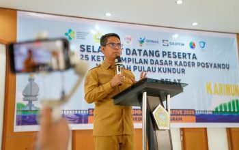 Pemkab Karimun Gandeng PT Saipem Indonesia Percepat Penanganan Stunting di Wilayah Pulau Kundur