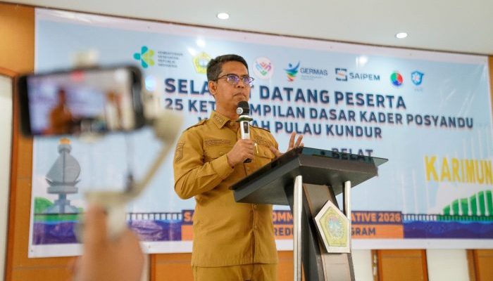 Pemkab Karimun Gandeng PT Saipem Indonesia Percepat Penanganan Stunting di Wilayah Pulau Kundur
