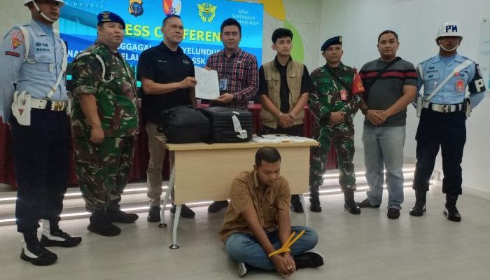 Terbang ke Jakarta Bawa 1 Kg Sabu, Pria 36 Tahun Diciduk di Bandara SSK II Pekanbaru
