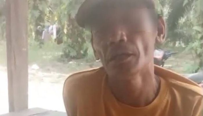 Diduga Curi Sawit, Seorang Pria Kabur Lompat dari Mobil dan Kini Diburu