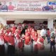 Semarak HUT ke-81 RI di Rambah, Bupati Anton Lepas Ribuan Peserta Jalan Santai