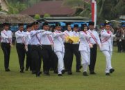 Wakapolres Inhil Pimpin Upacara di Batang Tuaka, Tiga Pilar Sungai Luar Terima Penghargaan