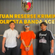 Tikam Korban Tujuh Kali Pakai Badik, Terduga Pelaku Diamankan di Polresta Banda Aceh