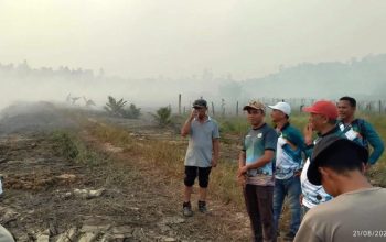 Kabut Asap Meluas, Camat Bunguran Batubi Jaya Bakal Ajukan Status Siaga Karhutla