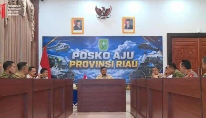 Presiden Prabowo Apresiasi Penanganan Karhutla Riau, 7 Titik Api Masih Tersisa