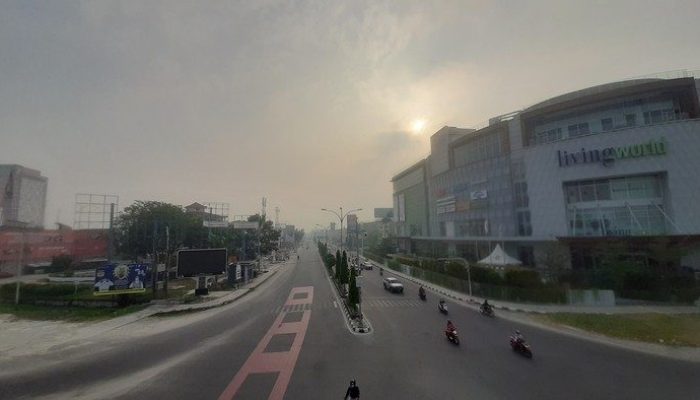Kualitas Udara Pekanbaru Mulai Membaik, 69 Hotspot Masih Terdeteksi di Riau