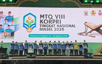 KORPRI Riau Masuk 8 Besar Nasional MTQ VIII, Raih Dua Juara I