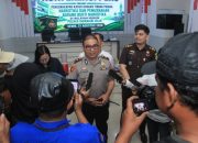 Lima Tersangka Diamankan, Polres Inhil Musnahkan Barang Bukti Narkotika