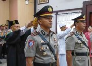 Kapolres Jombang Pimpin Upacara Sertijab Dua Kapolsek dan Kasihumas
