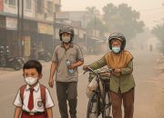 Kasus ISPA di Pekanbaru Melonjak, Dinkes Catat 706 Warga Terdampak Kabut Asap