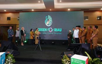Pemprov Riau Luncurkan Website Green For Riau dan Sistem Pengaduan Masyarakat