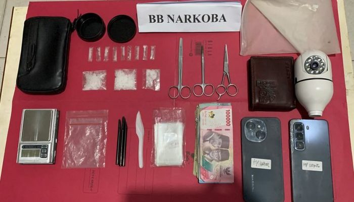 Polsek Kateman Amankan Sabu 12,85 Gram, Seorang Pemuda Ditangkap