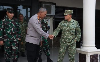 Mabes TNI Kunjungi Polres Inhil, Perkuat Sinergi Pencegahan dan Penanggulangan Karhutla