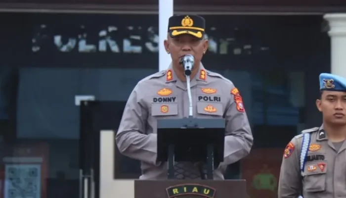 Polres Inhil Dukung Gerakan Riau CERAH Presisi untuk Perkuat Kepedulian Lingkungan