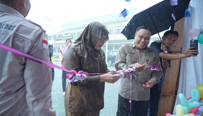 Hujan Guyur Pembukaan Gema Pros Siak, Bupati Afni: Karhutla dan Asap Semoga Hilang