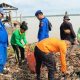 Jaga Kebersihan Sungai, Satpolairud Polres Inhil Libatkan Warga Pesisir
