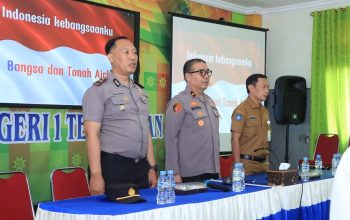 Polres Inhil Sosialisasikan Green Policing di SMAN 1 Tembilahan