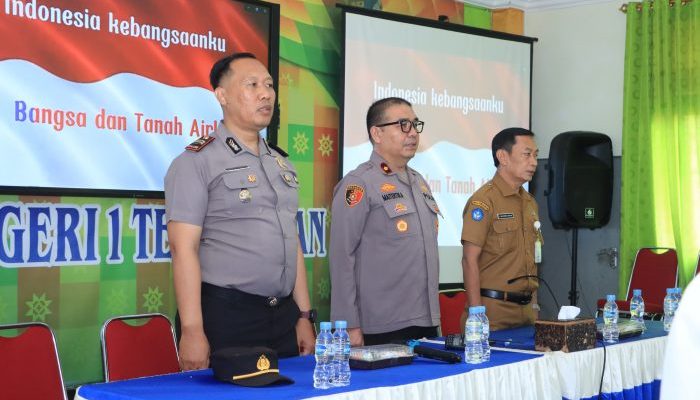 Polres Inhil Sosialisasikan Green Policing di SMAN 1 Tembilahan