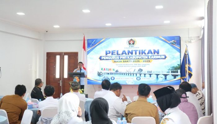 Bupati Iskandarsyah Dorong PWI Karimun Perkuat Sinergi Pembangunan