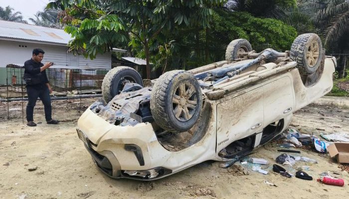 Kericuhan di Areal PT Adei Bengkalis, Polisi Amankan Satu Orang dan Kejar Terduga Lain