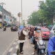 Dinkes Riau Bagikan Masker di Pekanbaru, PM2,5 Capai Level Berbahaya
